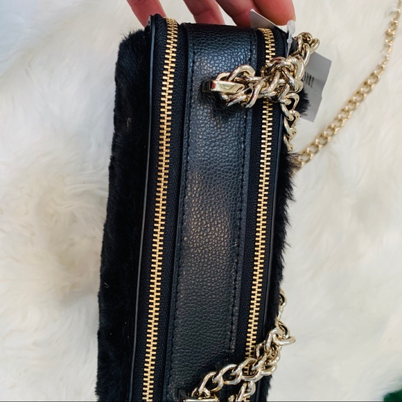 NWT Kate Spade Brighton Black Marigold Cat Bag - Picture 4 of 8